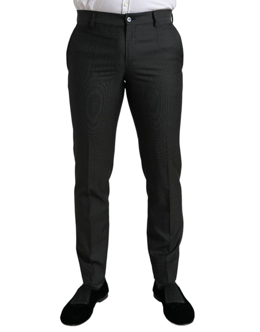Men's dress pants in a checkered pattern
