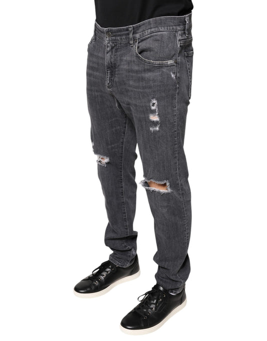 Man wearing blue jeans