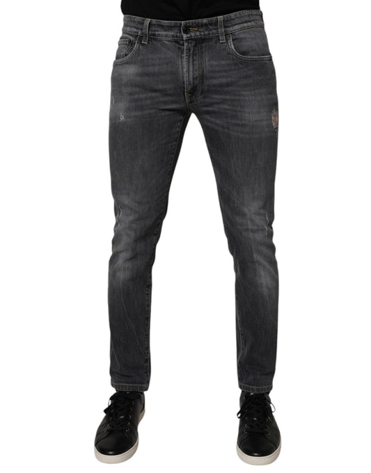 Pair of blue jeans on a mannequin