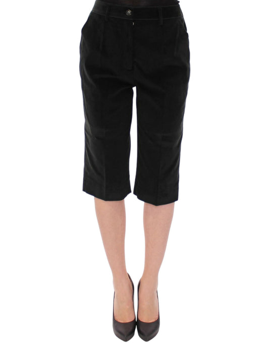 Pair of black shorts with pockets