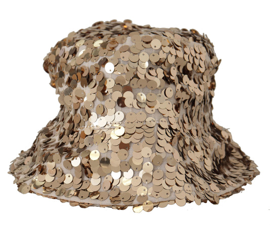 Hat covered in sequins