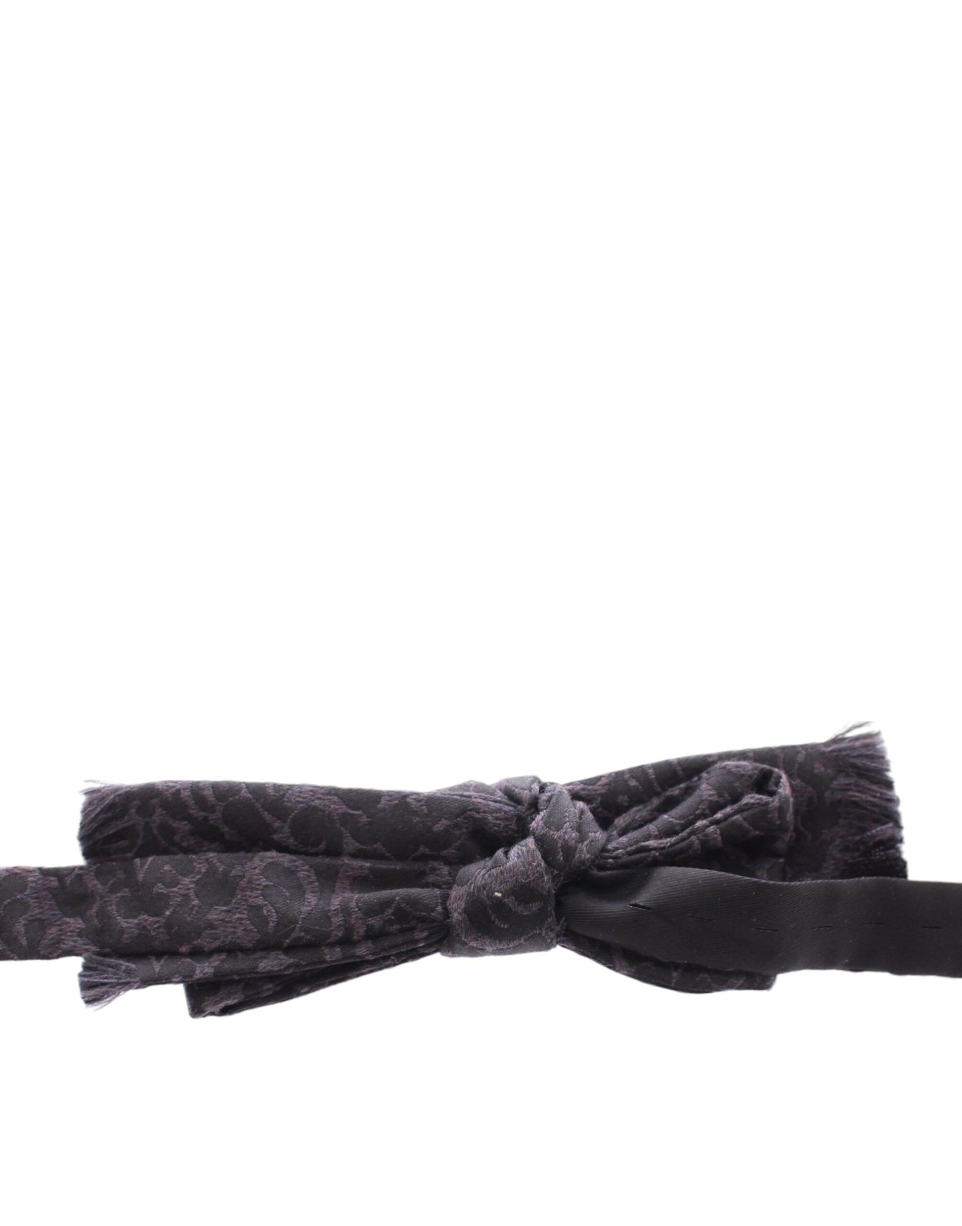 Black scarf with fringe ends