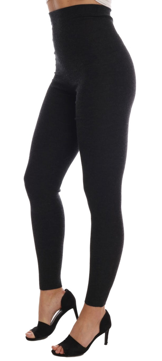 Black leggings on a model