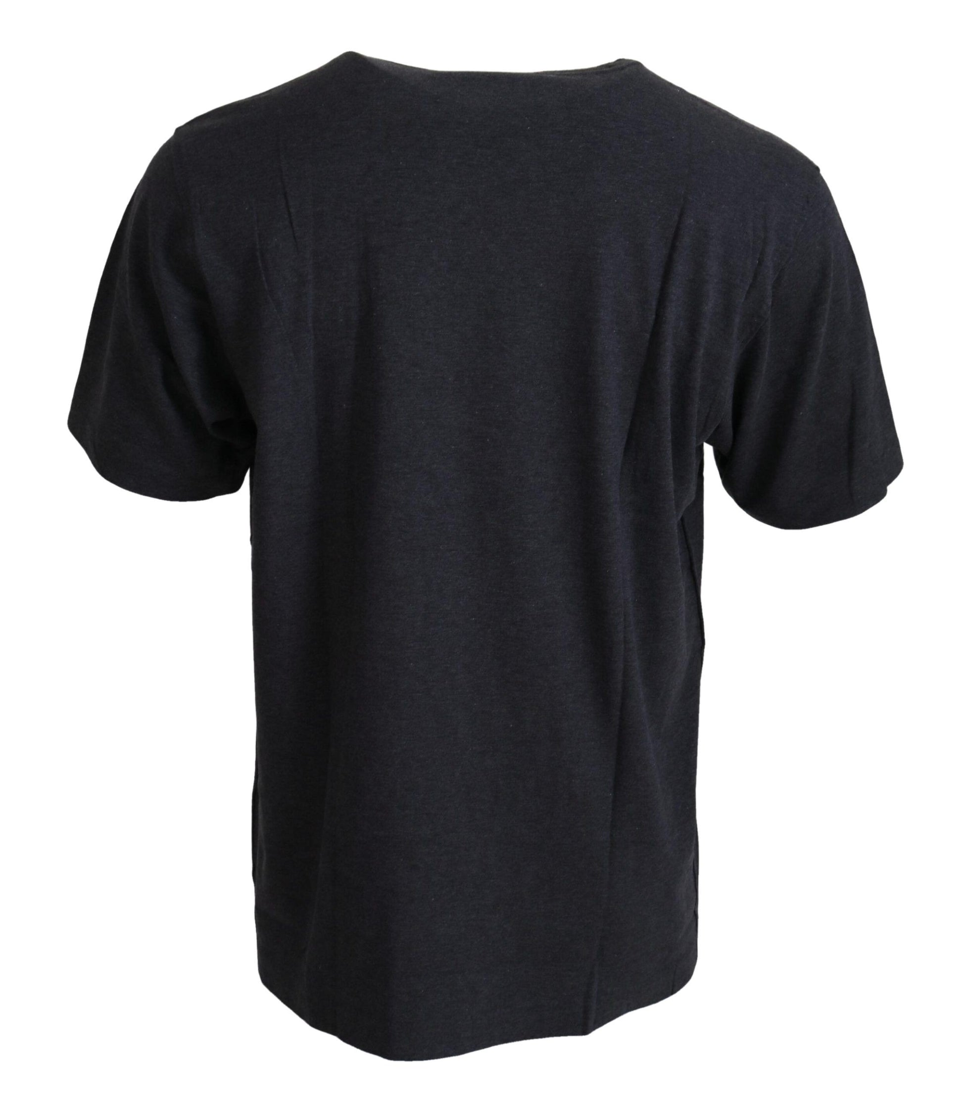 Black t-shirt on hanger