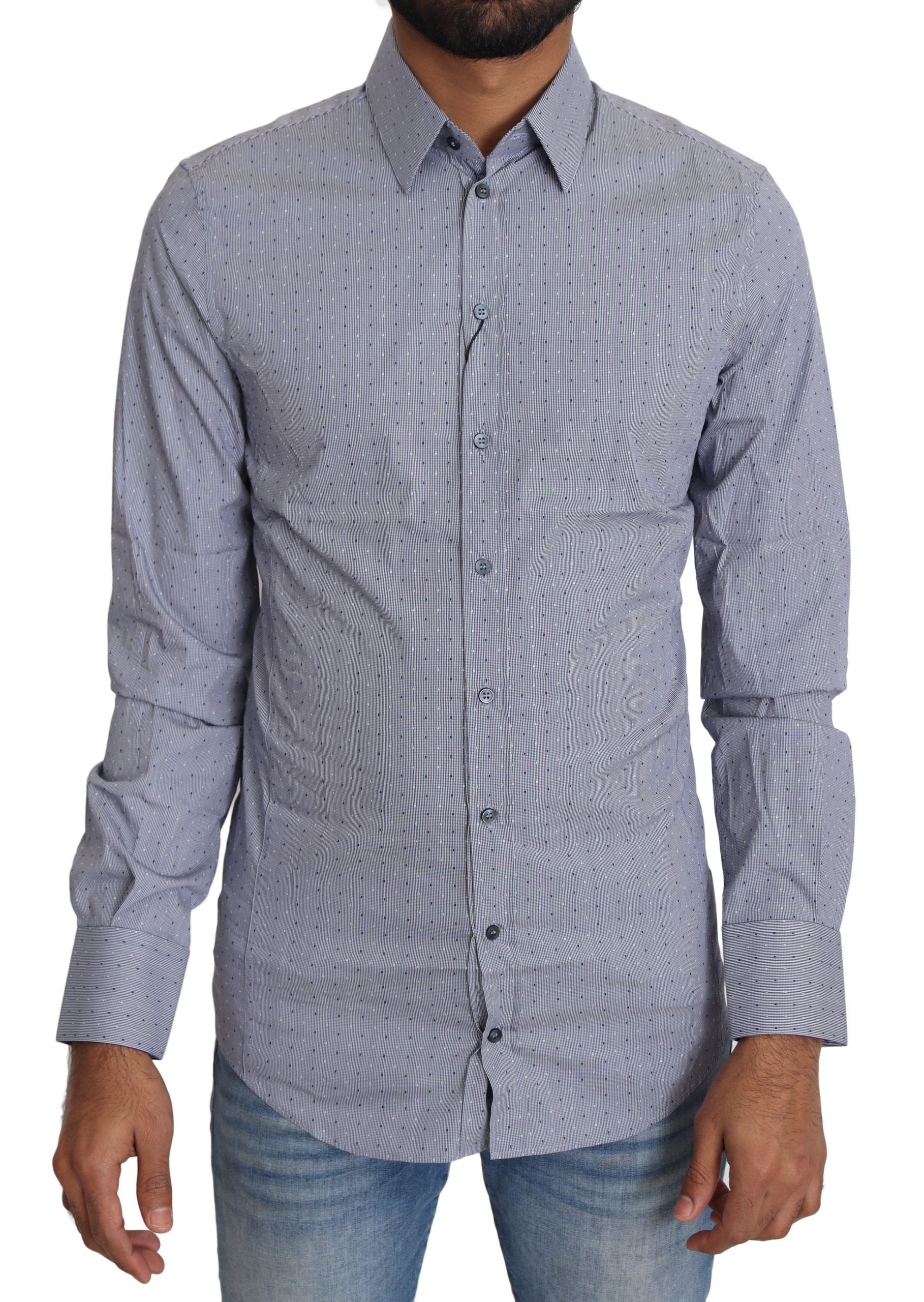 Man wearing button down shirt