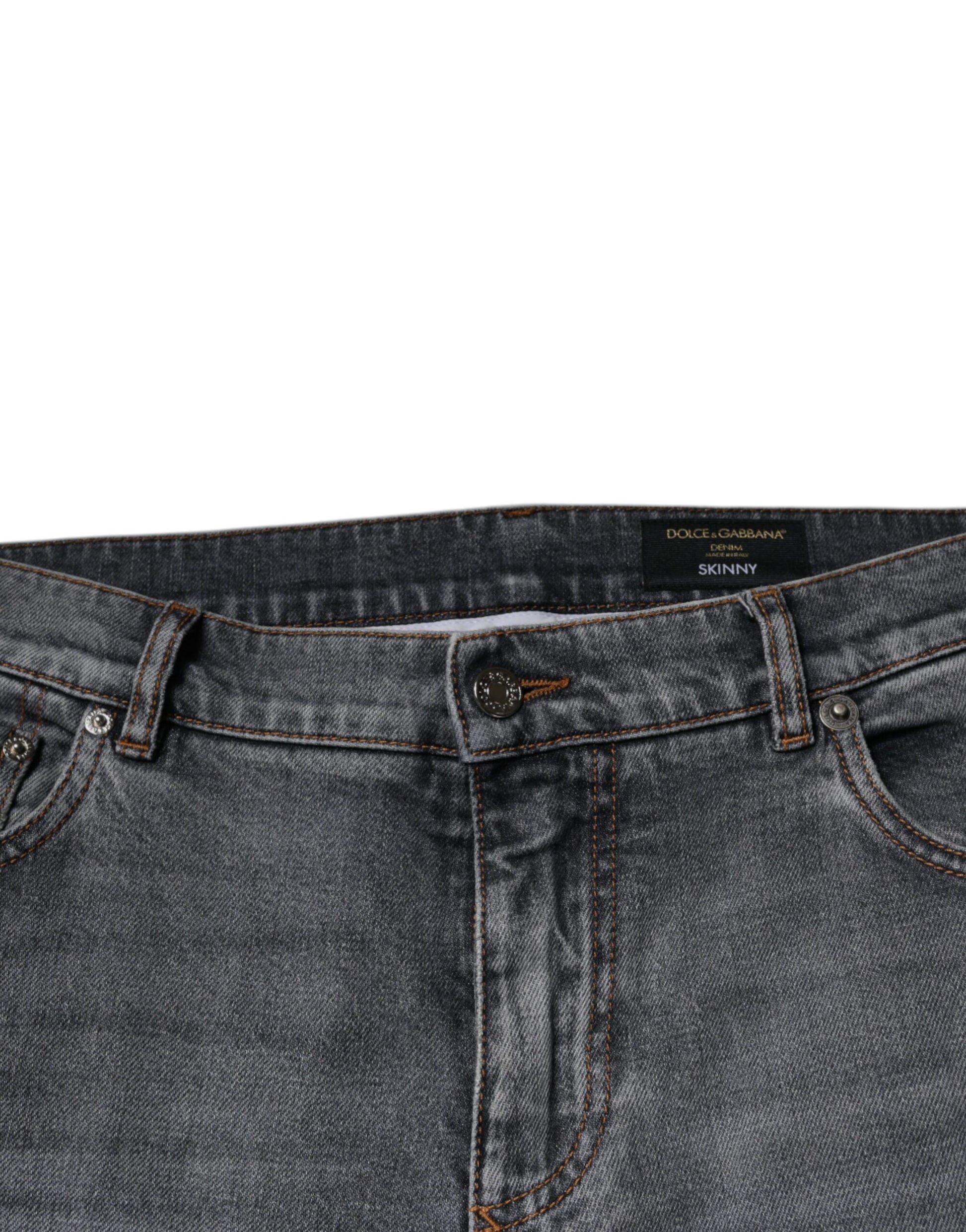 Pair of blue denim jeans