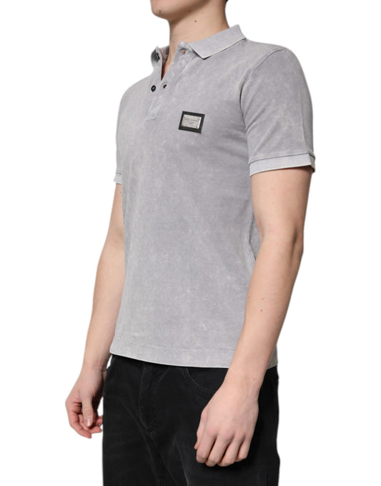 Man wearing polo shirt