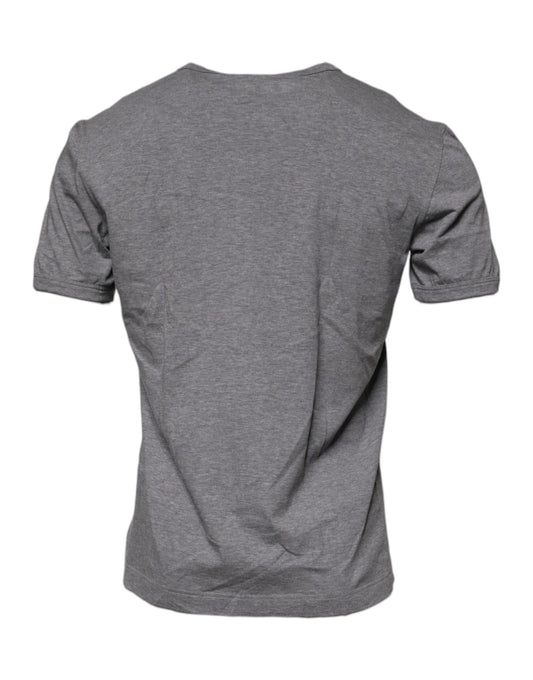 Grey short sleeve t-shirt on a mannequin