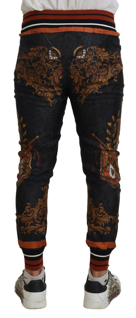 Pair of jeans with intricate design on legs