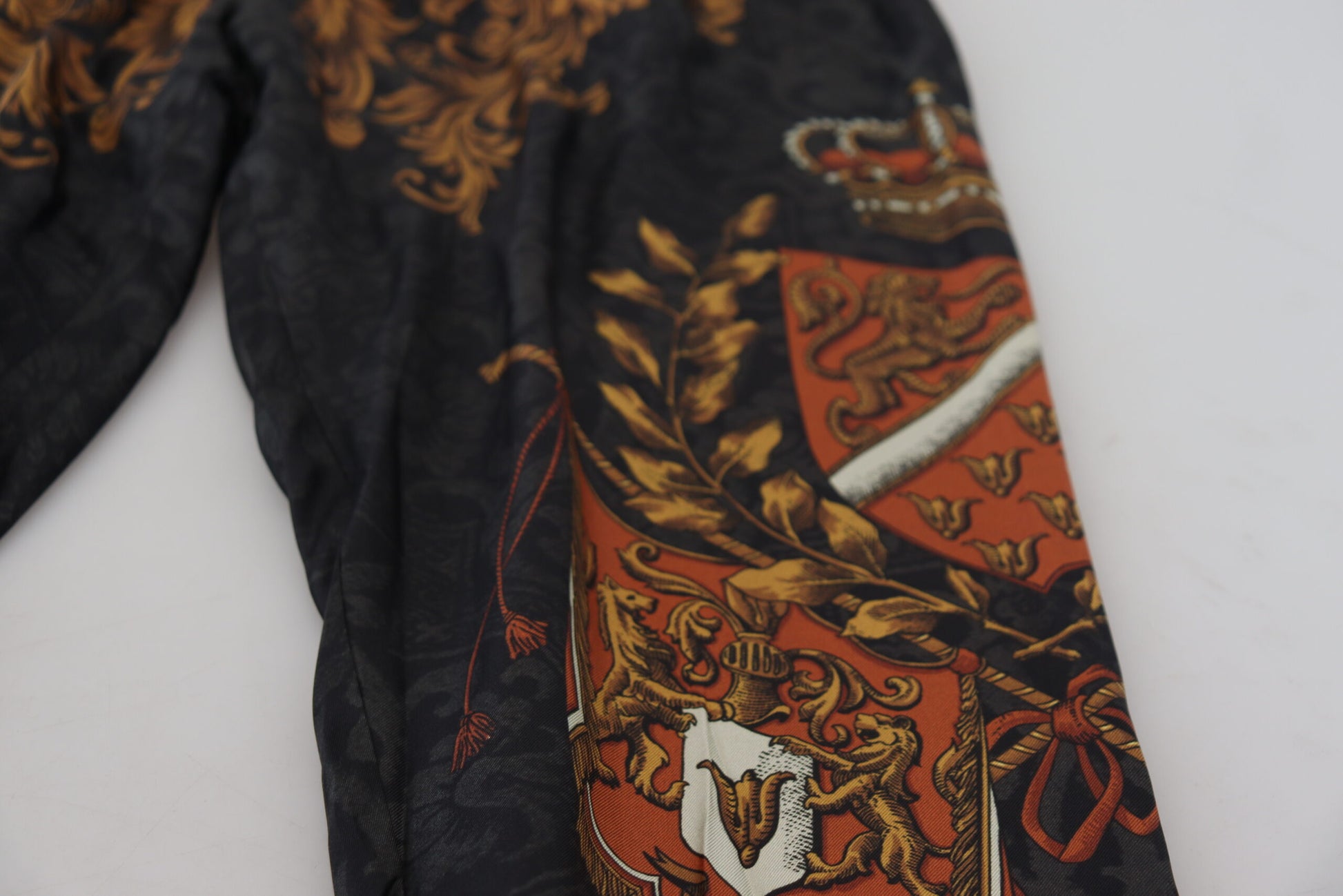 Decorative fabric with intricate designs and patterns
