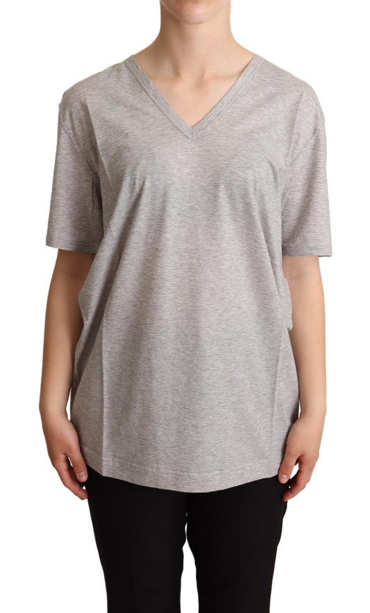 Long sleeved heather gray t-shirt
