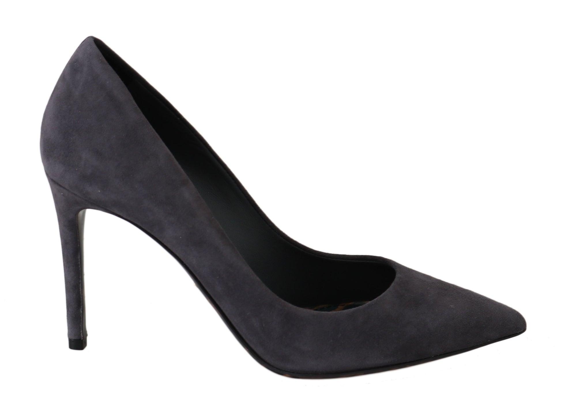 Pair of women's dress shoes with pointed toe and high heel