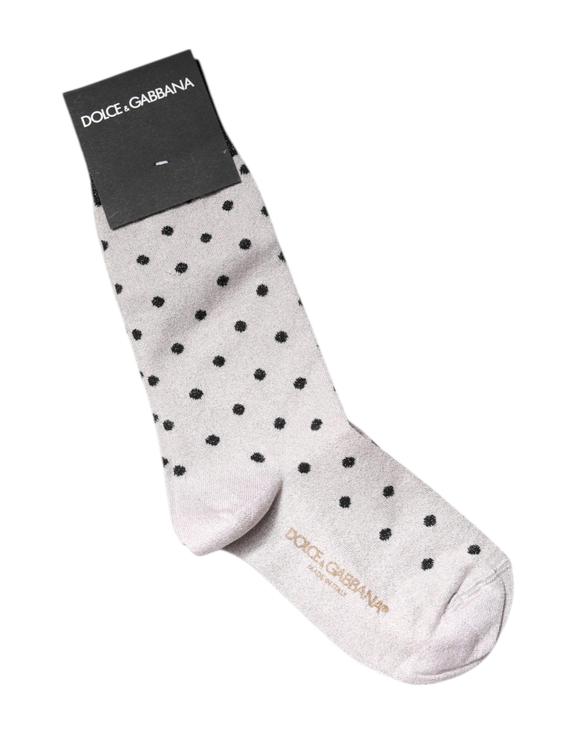 Pair of polka dot socks