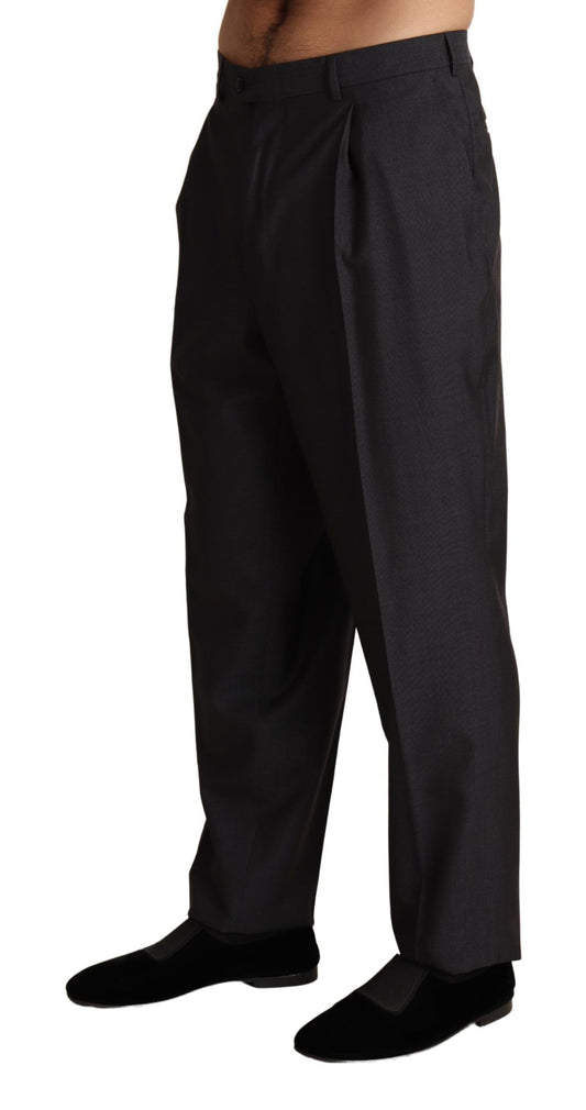Man wearing gray pants