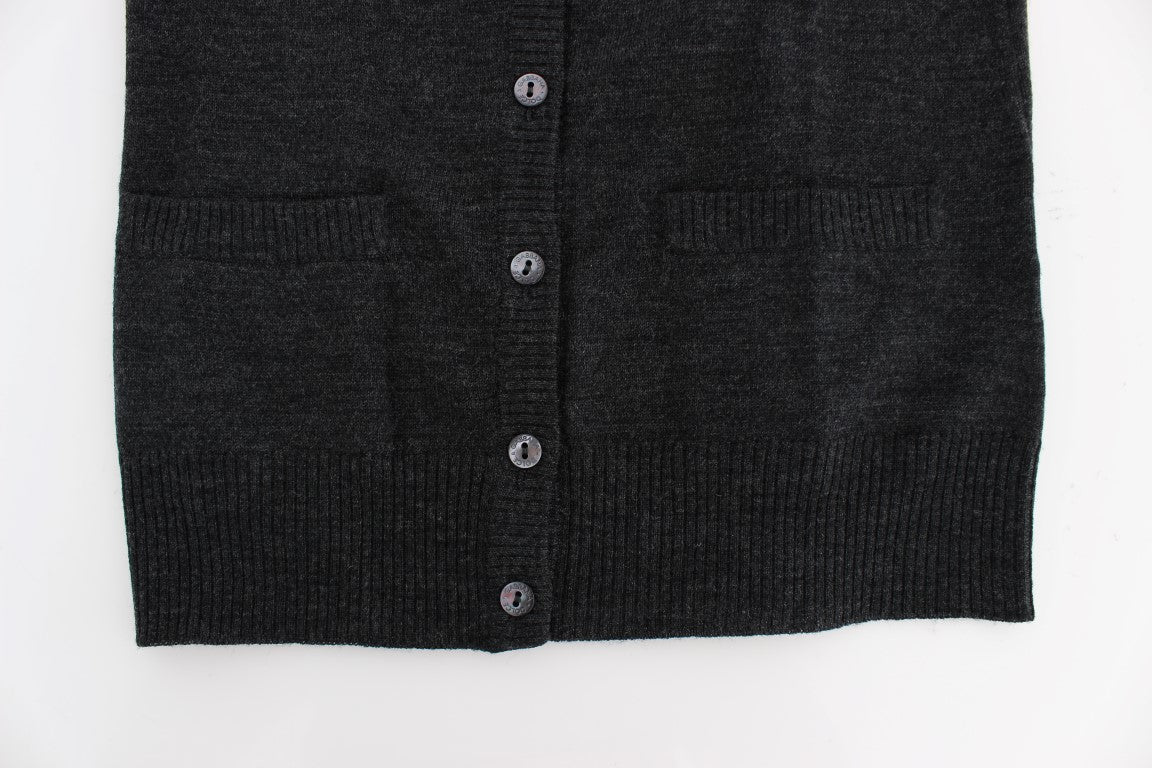 Black jacket with buttons