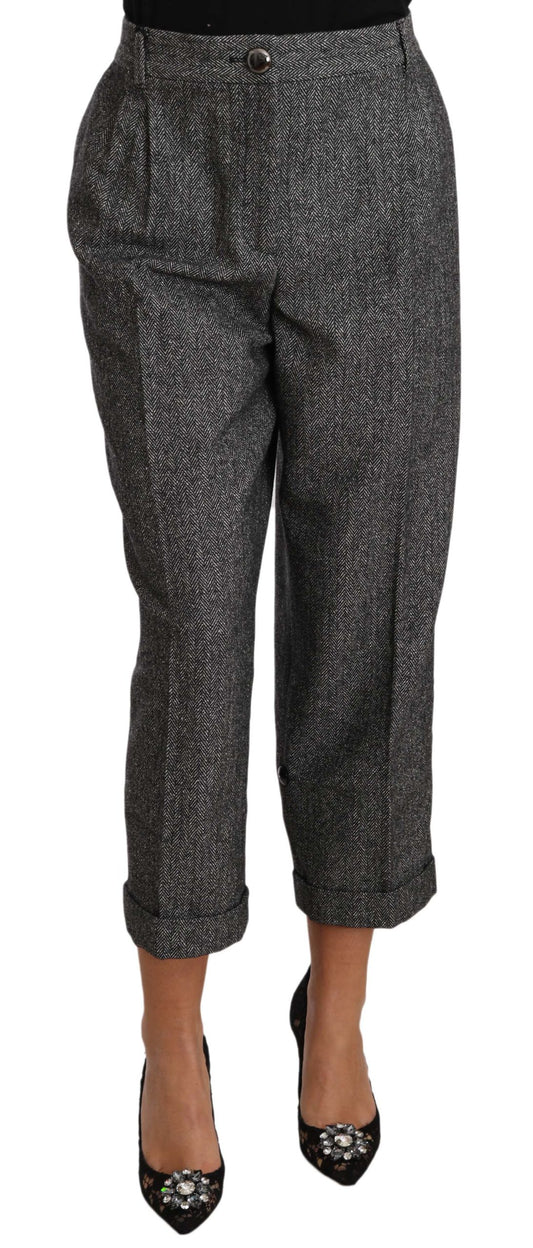Pair of women's trousers with a patterned design