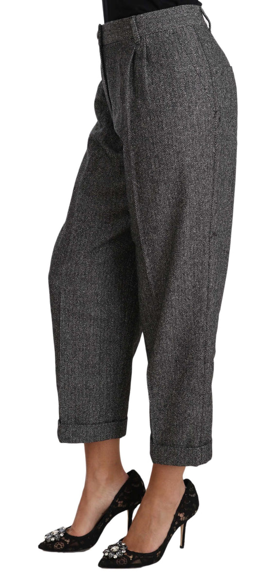 Pair of women's trousers with a patterned design
