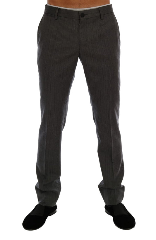 Men's dress pants in gray color