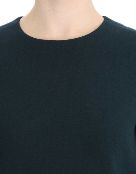 Black long sleeve shirt on a person