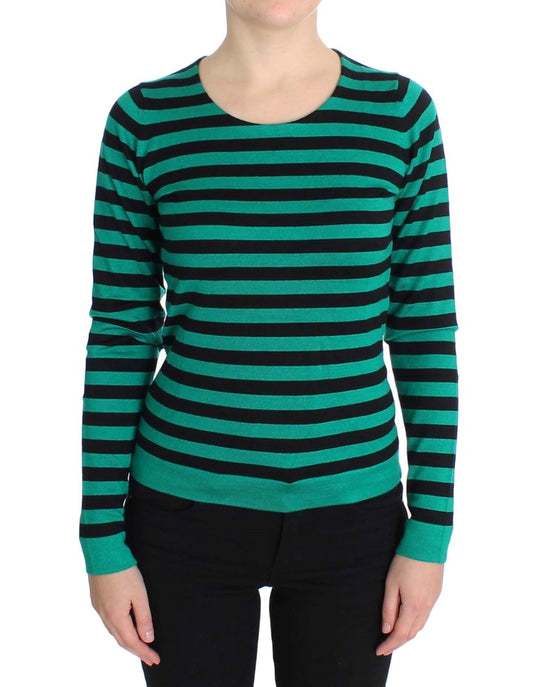 Long sleeve striped sweater