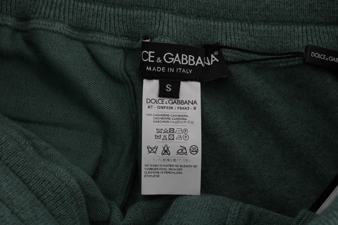 Green boxer shorts with tag