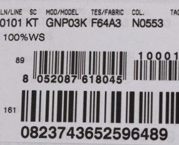 Barcode on a package