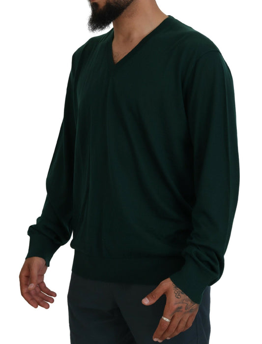 Man wearing long sleeve shirt