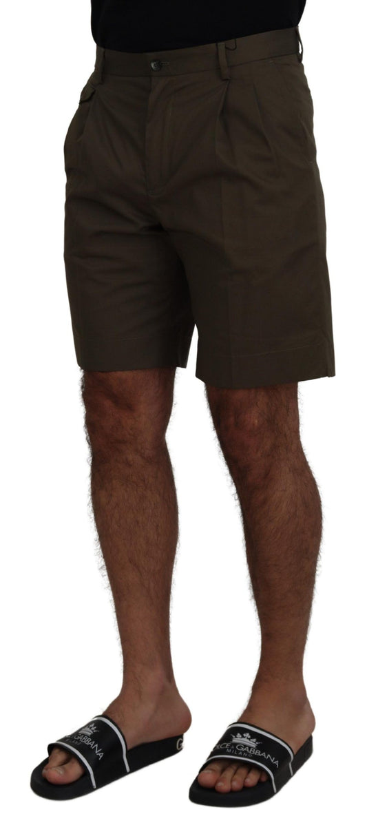 Man wearing shorts and sandals
