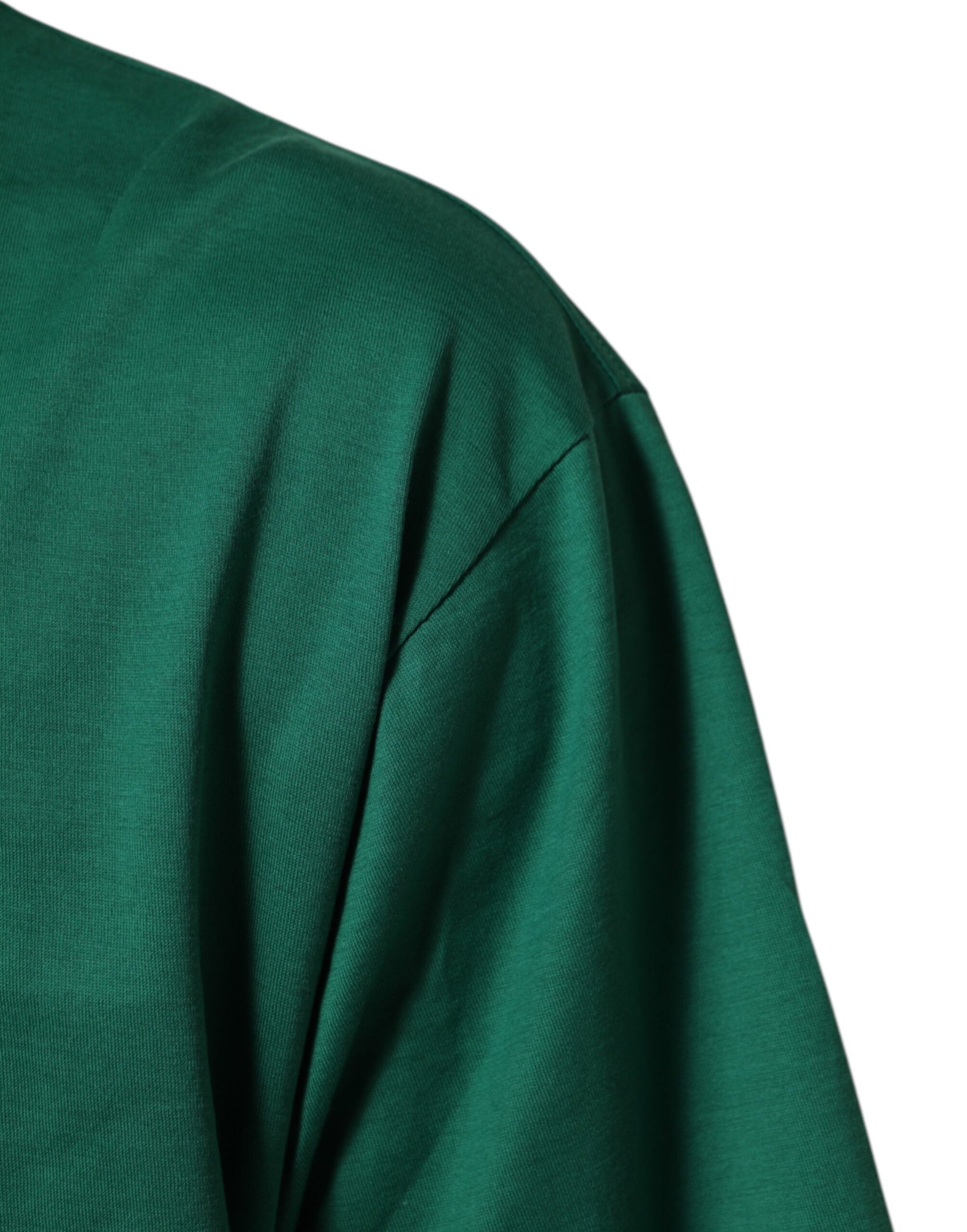Green sleeve on shirt