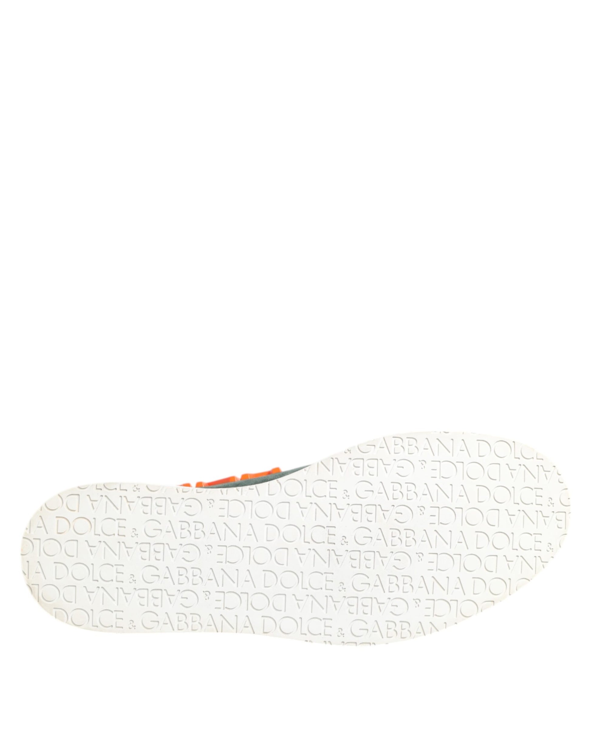 White sneaker with red laces