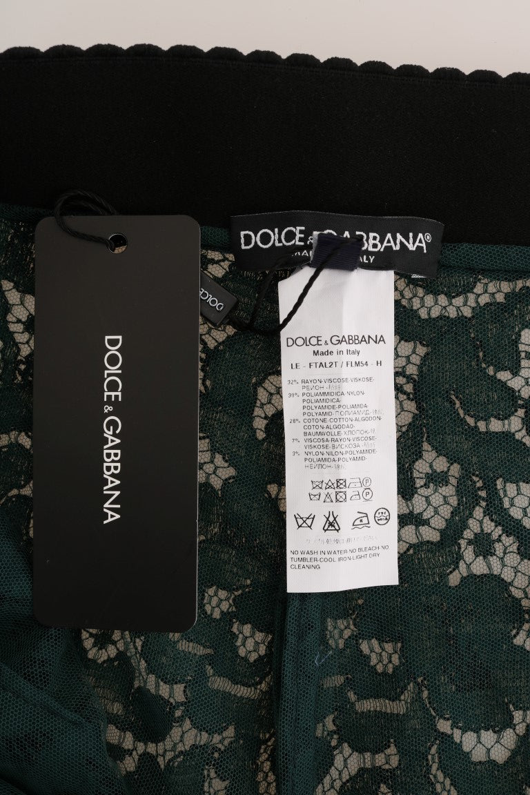 Black lace lingerie tagged by Dolce & Gabbana