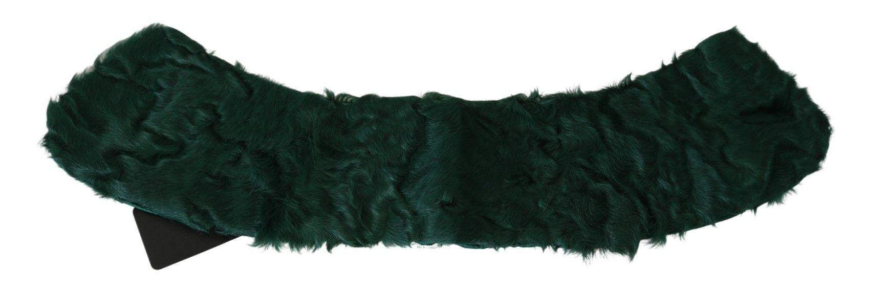 Green and white patterned fabric