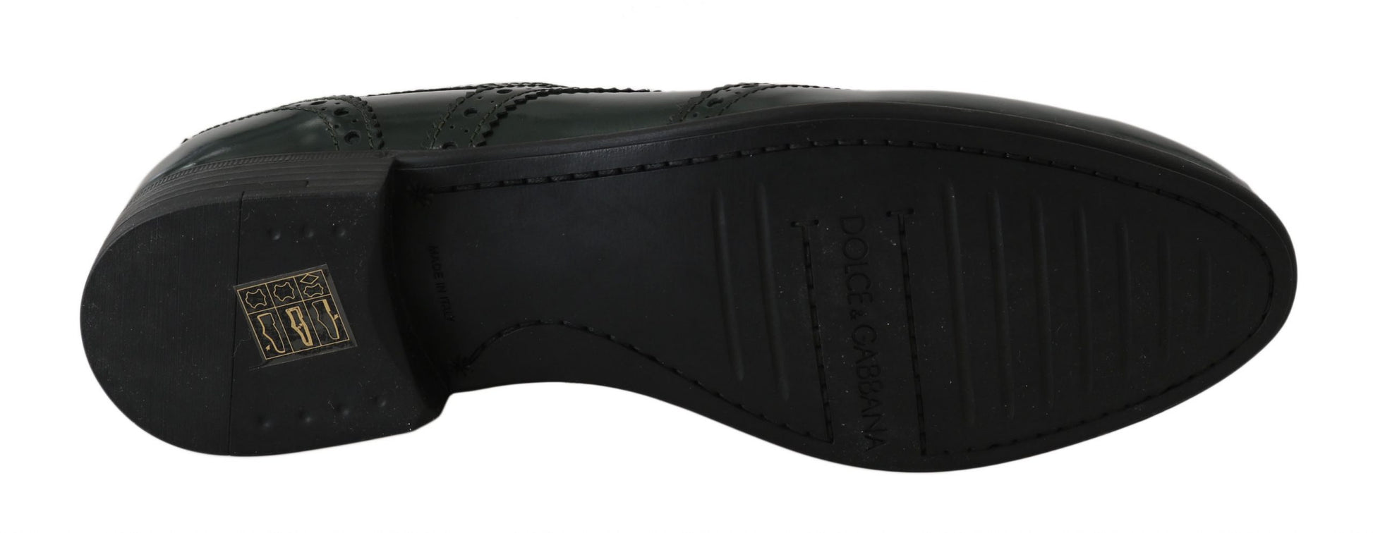 Black shoe with white sole and yellow logo on side