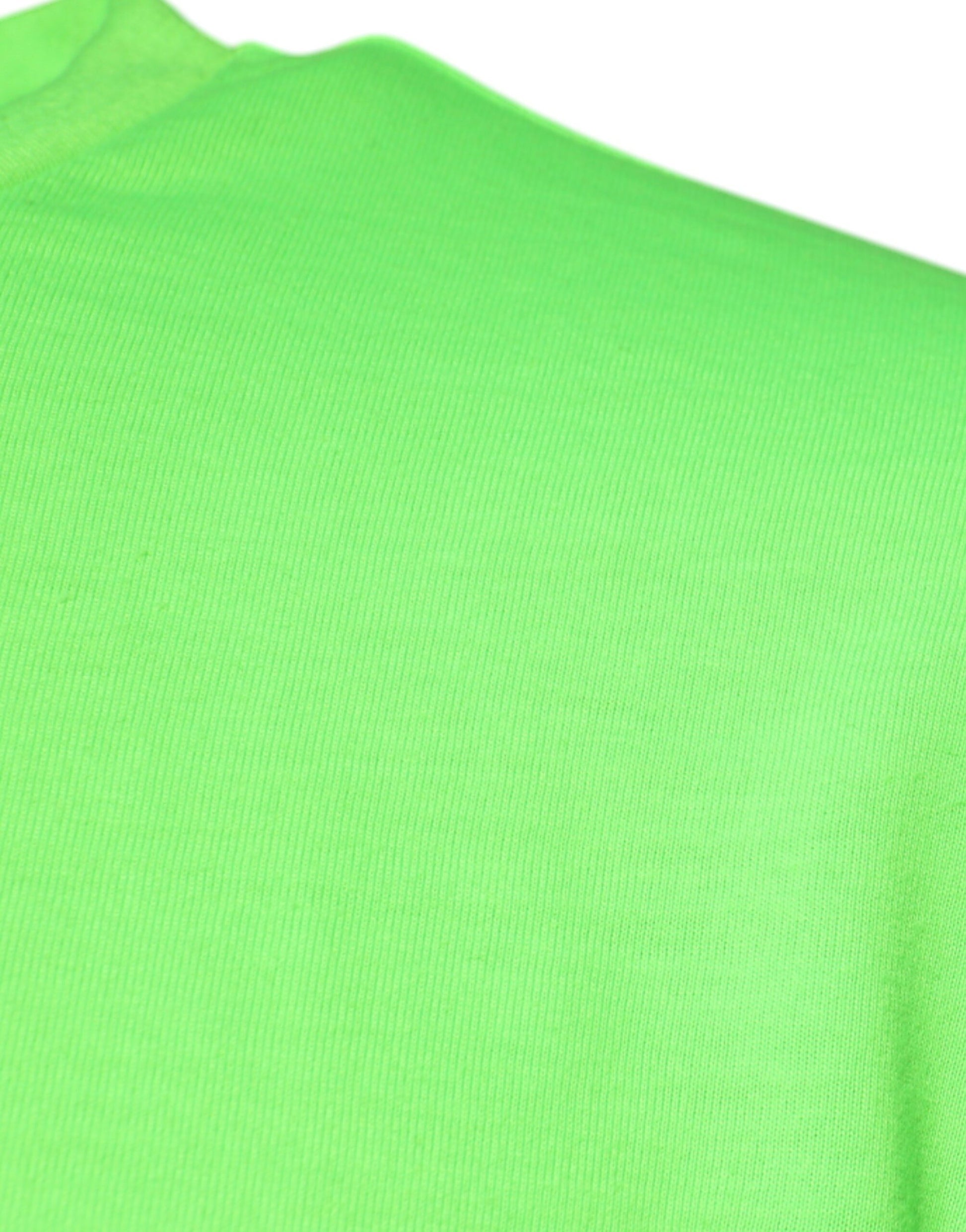 Bright green fabric material