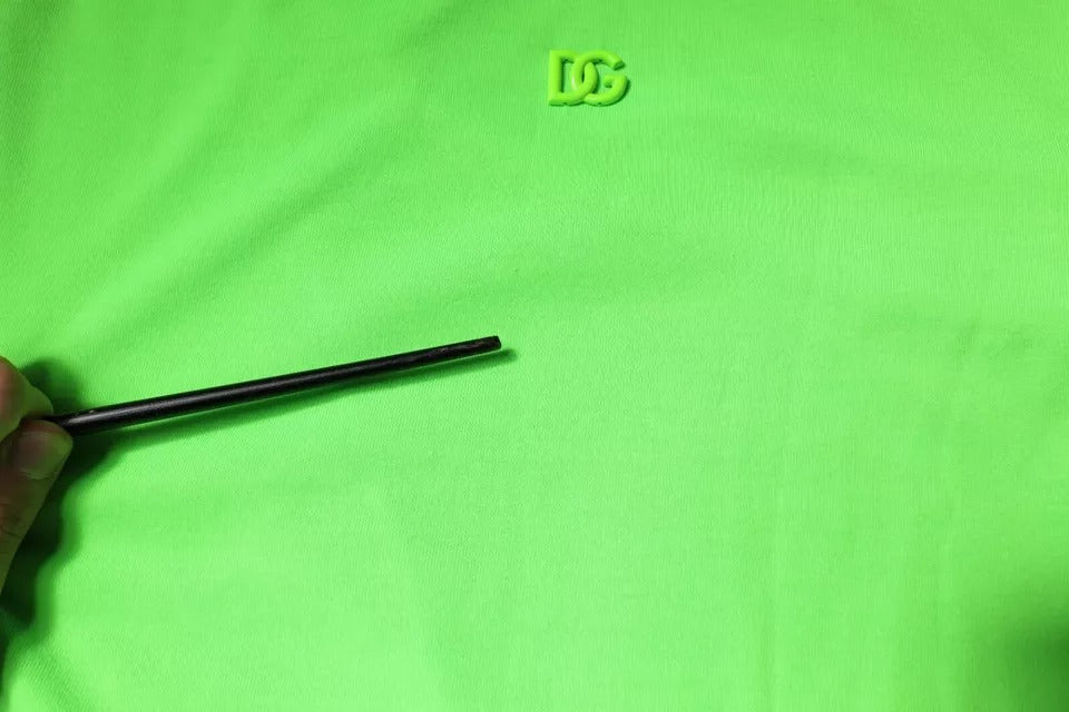 Black pen on green background