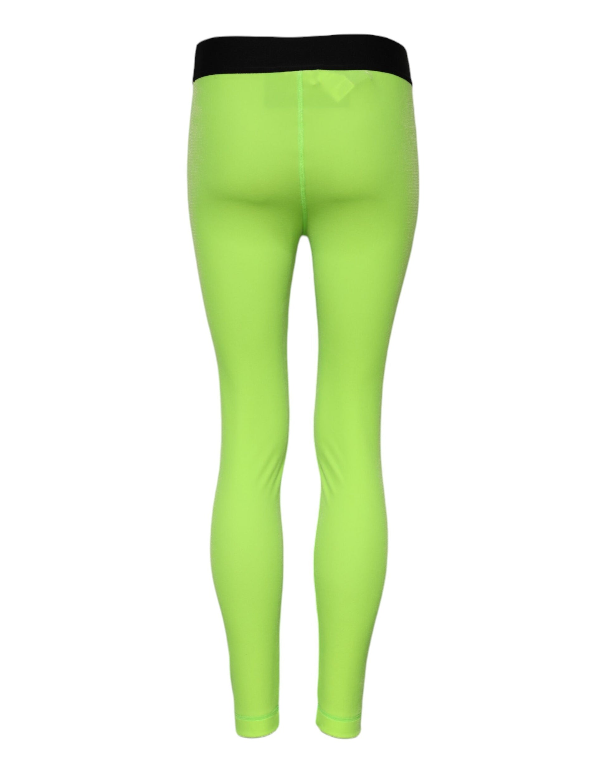 Green leggings on a mannequin