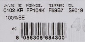 Barcode on a package