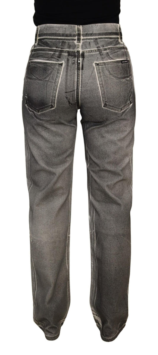 Pair of blue jeans on a hanger