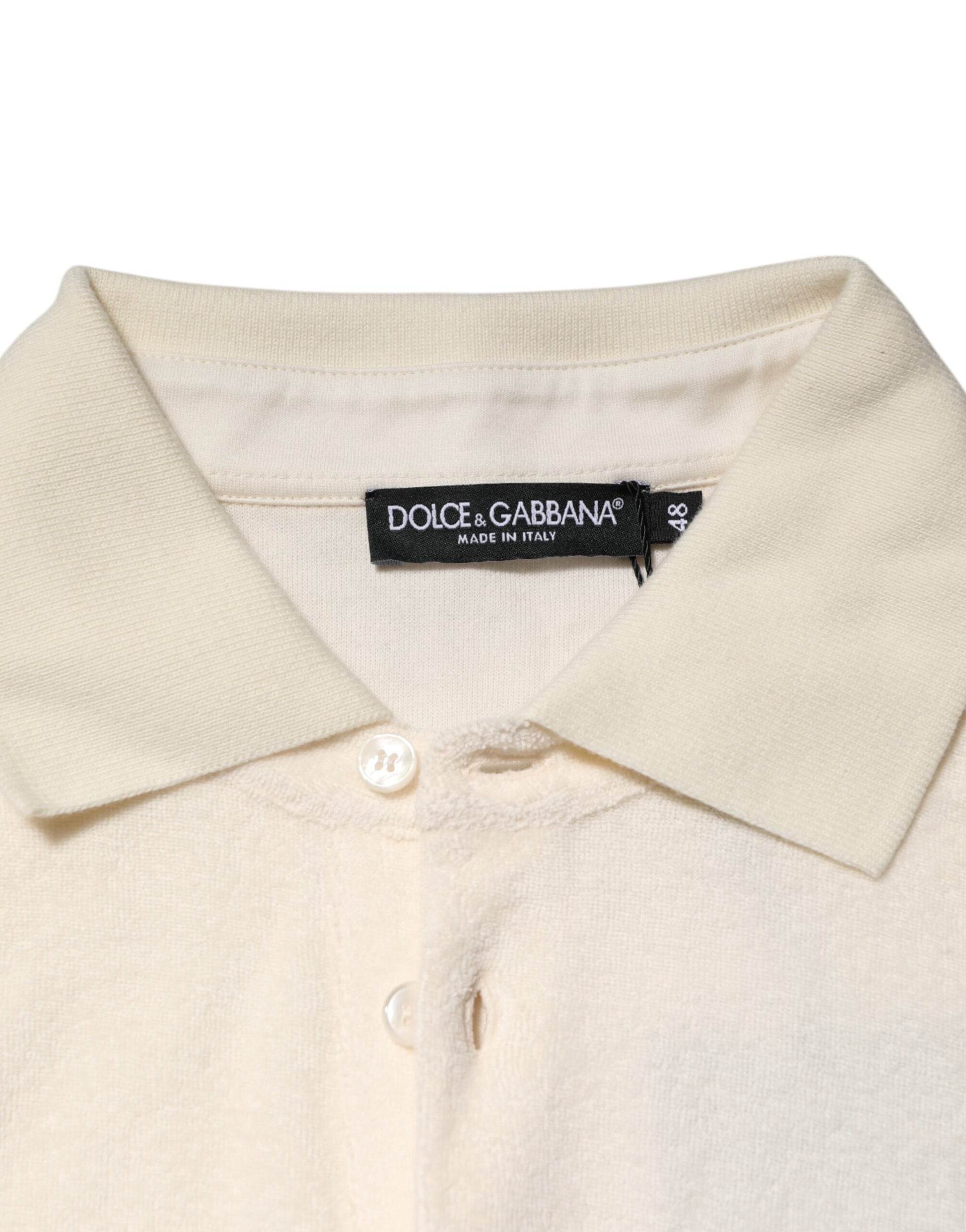 Tan polo shirt with collar