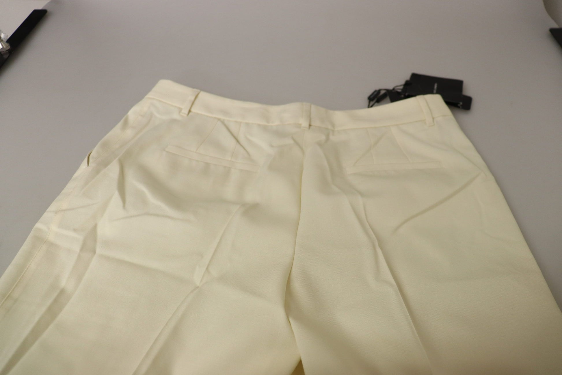 Yellow pants on a table