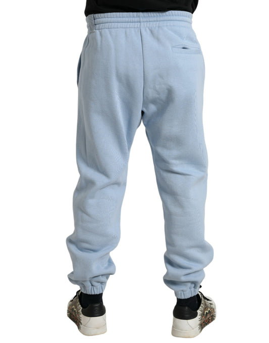 Pair of light blue denim pants