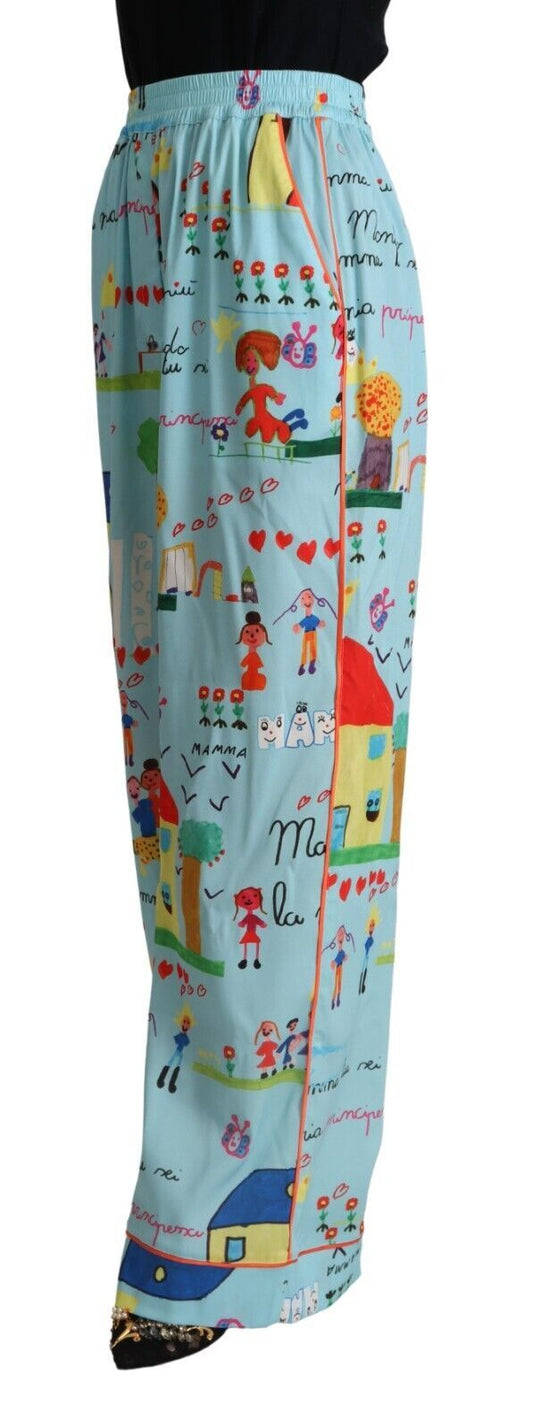 Pair of colorful patterned pants