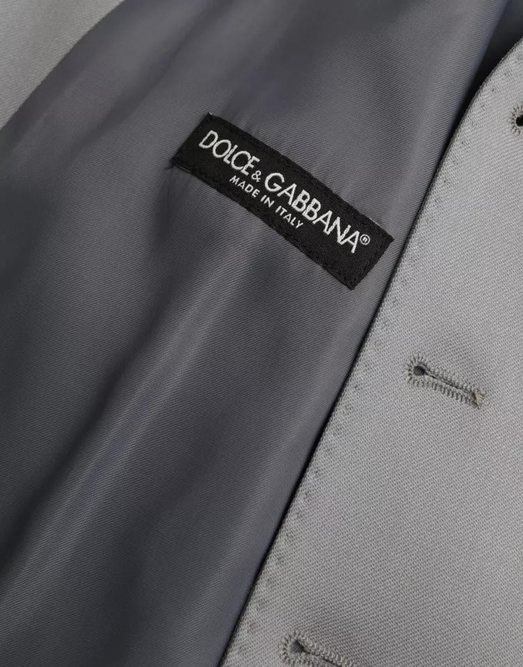 A light blue wool vest from Dolce & Gabbana