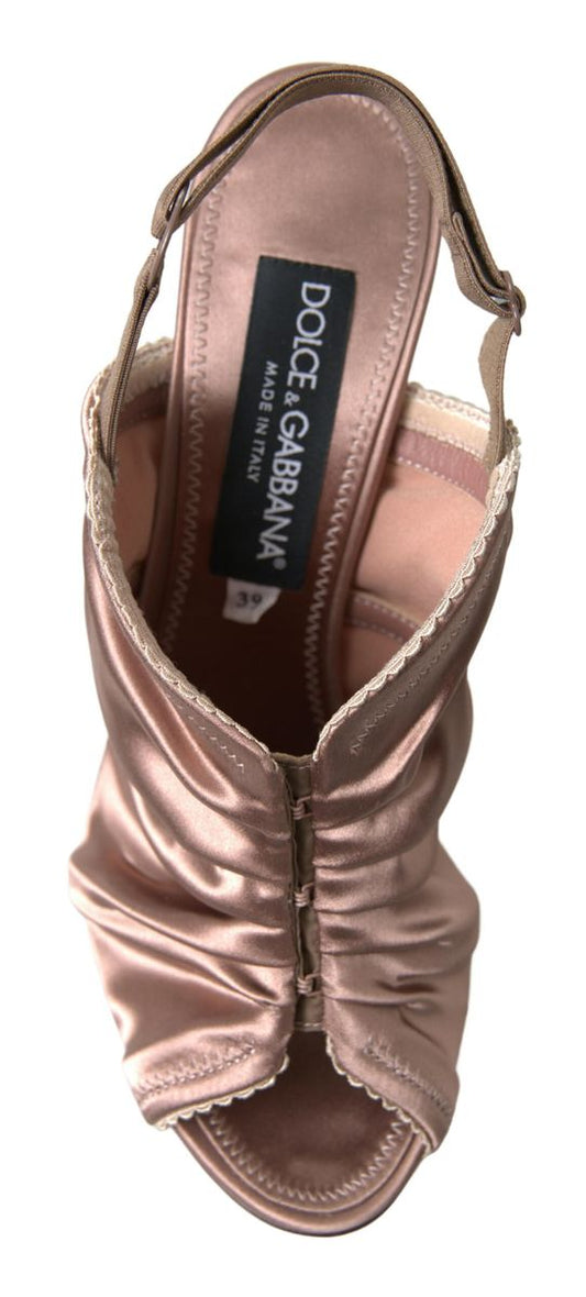 Brown suede women's shoe with a bow on top and a label inside