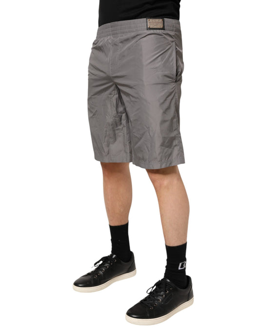 Man wearing shorts and shoes