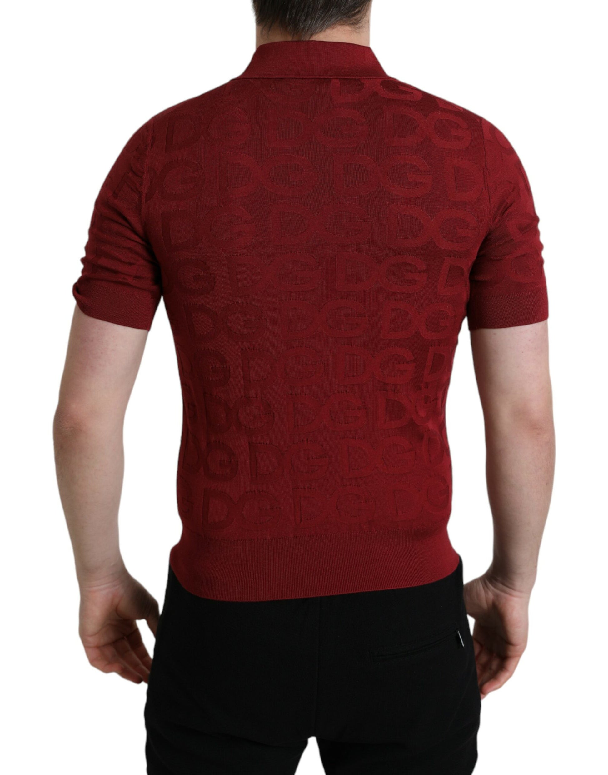 Red sweater on mannequin