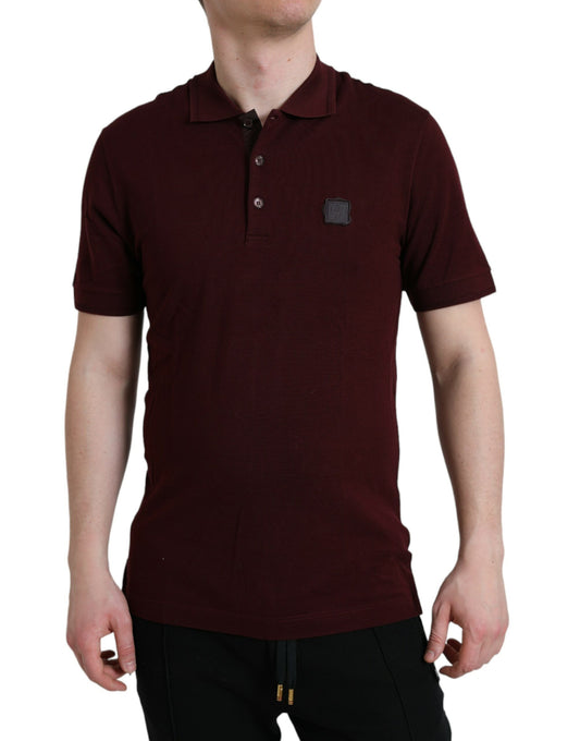 Man wearing polo shirt