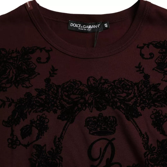 Burgundy shirt with black lace detailing on front