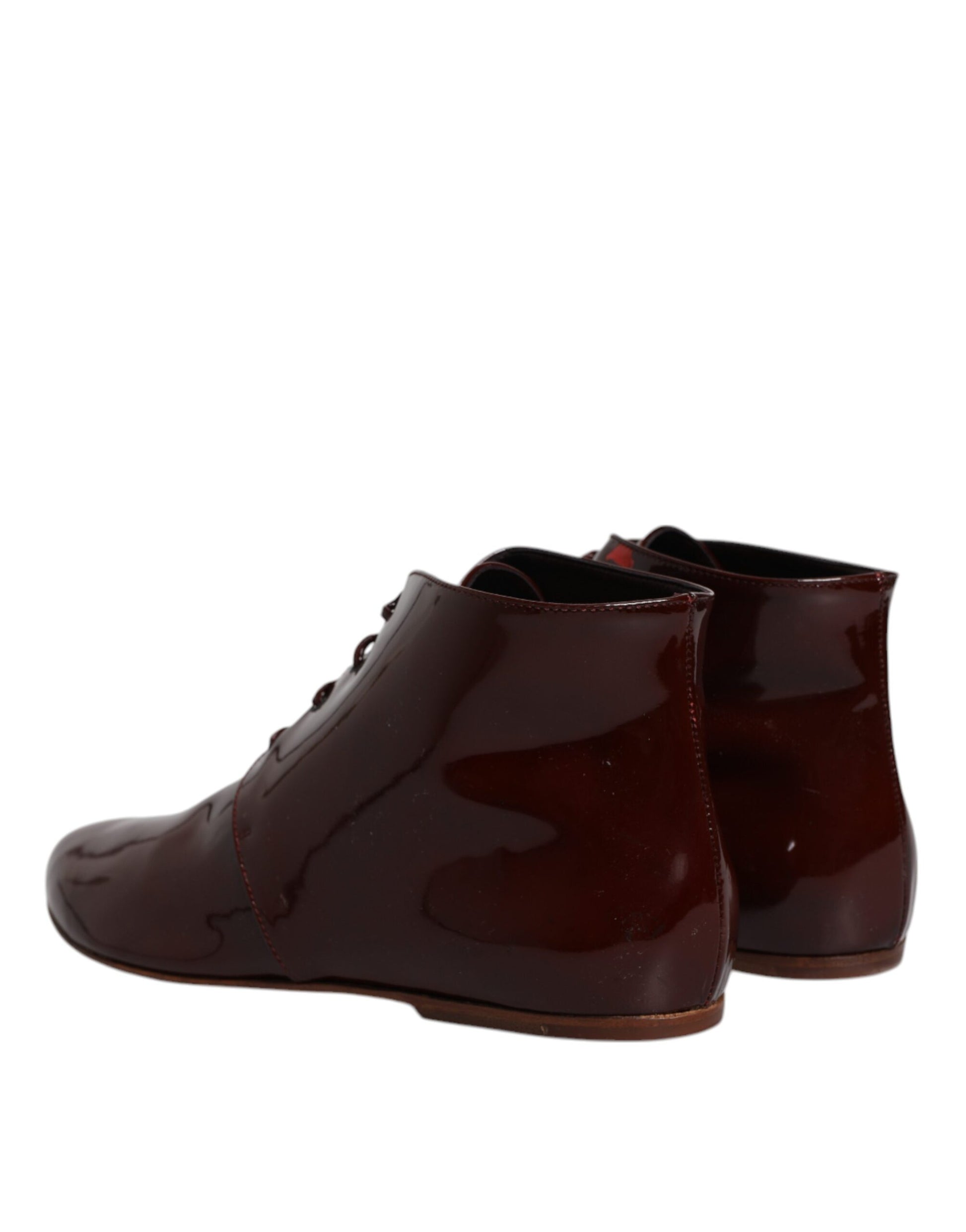 Pair of brown leather boots