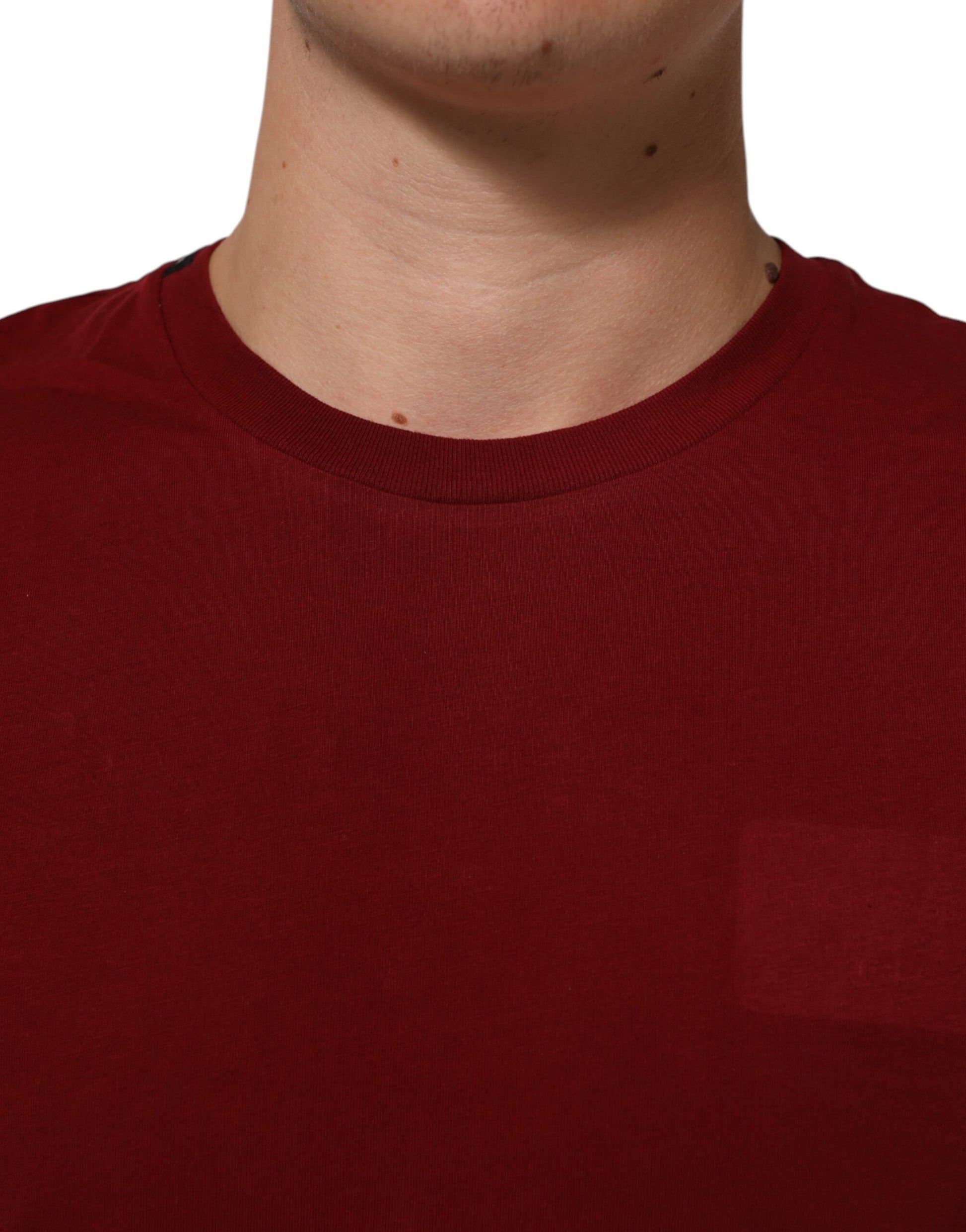 Man wearing red sweater